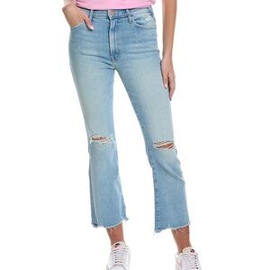 Mother Denim The Hustler Petal Plucker Ankle Chew Jean